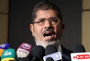 President-Elect Mohamed Morsi summarily denied saying he intends to forge ‘closer ties with Iran,' first published by the Iranian Fars News Agency, sparking international controversy.