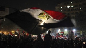 Tahrir square protests. (AP photo)