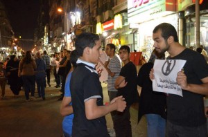 No to sexual harassment event in Downtown Cairo DNE Archive