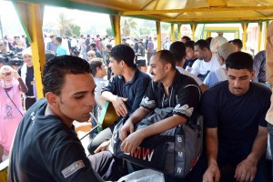 Detainees released from Tora prison on 20 August (Mohamed Omar)