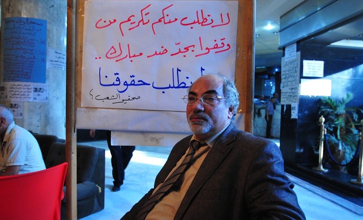 Talaat Romaih, former deputy editor in chief of Al-Shaab newspaper Hassan Ibrahim