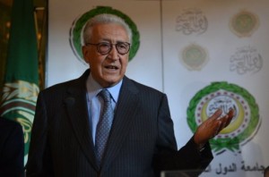 Lakhdar Brahimi Khaled Desouki / AFP Photo