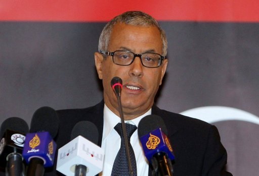 Ali Zeidan, an ex-diplomat who defected from dictator Moamer Kadhafi's regime, is pictured in 2011 (AFP/File, Karim Jaafar)