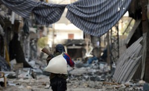 Weapons secretly shipped to Syria at the behest of Saudi Arabia and Qatar go to hardline Islamic rebel groups rather than more secular organizations favored by the West. (AFP)