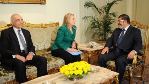 Clinton will step down from her role on Friday and will be replaced by Senator John Kerry (Photo courtesy of the presidential office)
