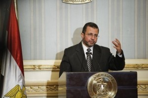 Qandil urge the Egyptian people to focus on production and stability. (AFP / File, Gianluigi Guercia)