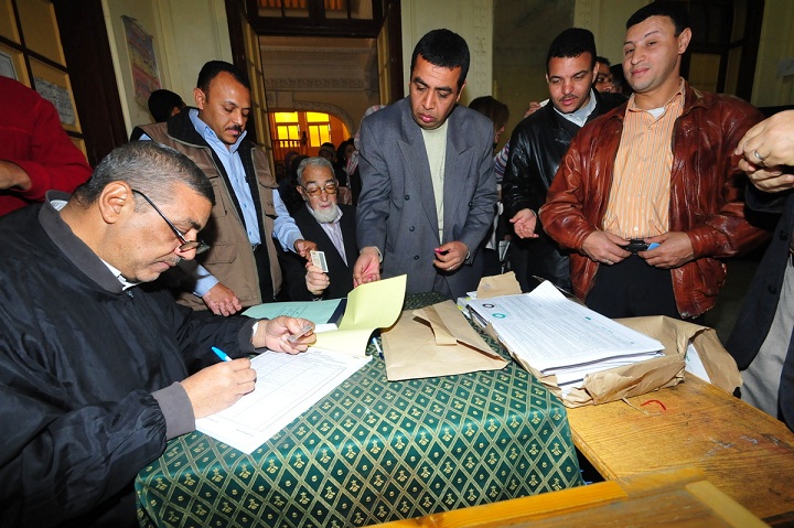 The constitutional referendum will be held on two stages, the final stage will take place next Saturday.. (DNE/ FILE PHOTO/ Hassan Ibrahim)