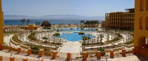 The pools form the InterContinental Resort