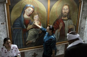All incidents of church construction and repair require approval from governorates. Churches have come under attack in the past by locals who claim the construction is illegal. (File Photo) ( AFP Photo)