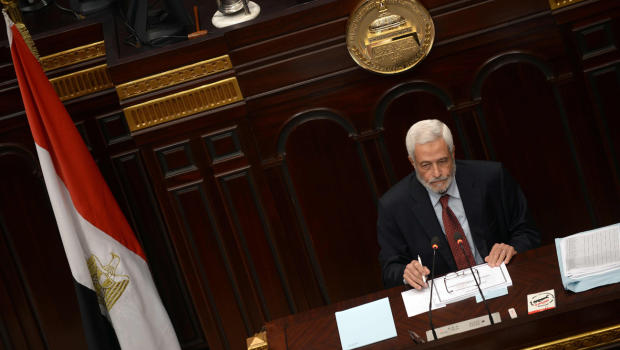 Hossam El-Gheriany, the chairman of the council, promised on Monday during a comference that these recommendations would be sent to the legislative and executive authorities as soon as possible. (AFP Photo)