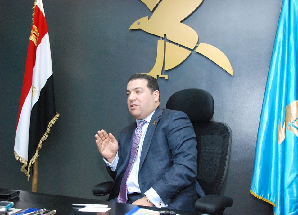 Khaled: “Al-Azhar University students are more cooperative with our personnel than those of other universities” (Photo by Ahmed Samir)