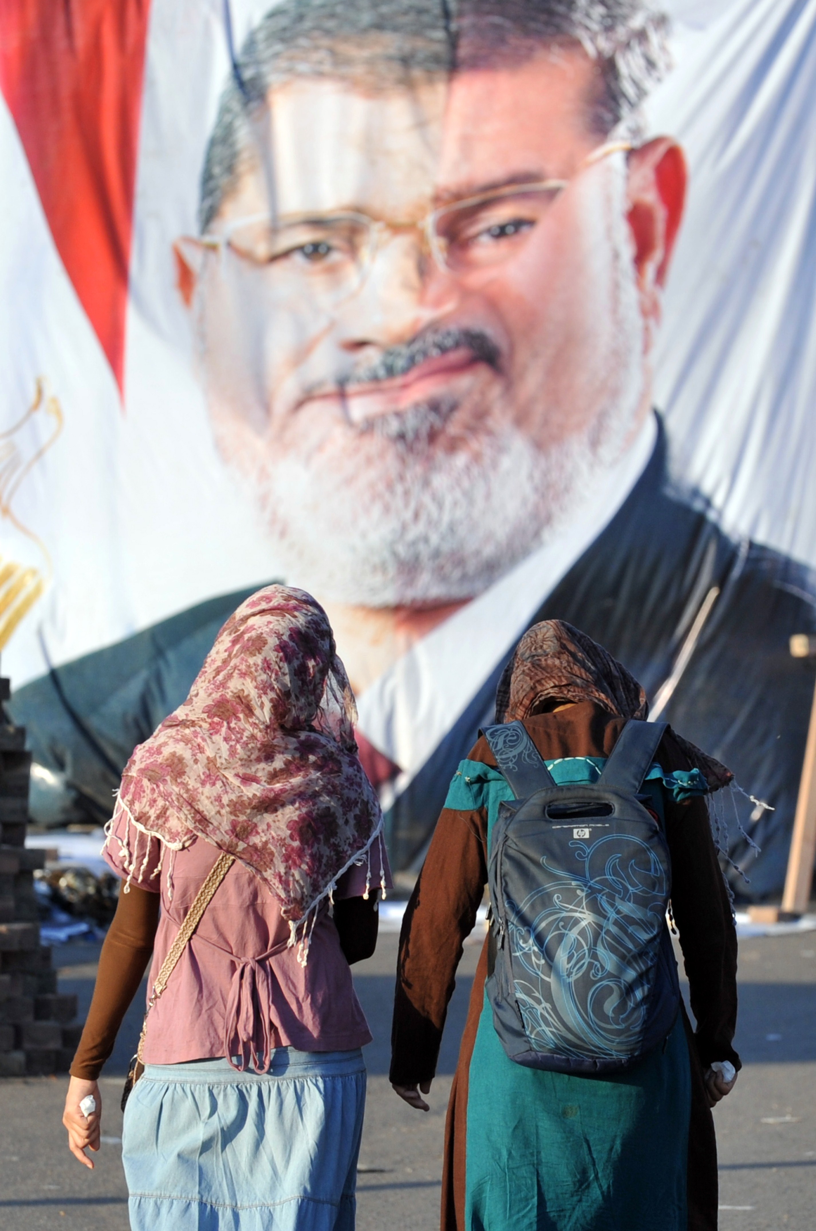 Ousted president Morsi already stands accused of crimes related to his 2011 escape from prison, and the new allegations mean his current detention will be extended by 15 days (AFP File Photo)