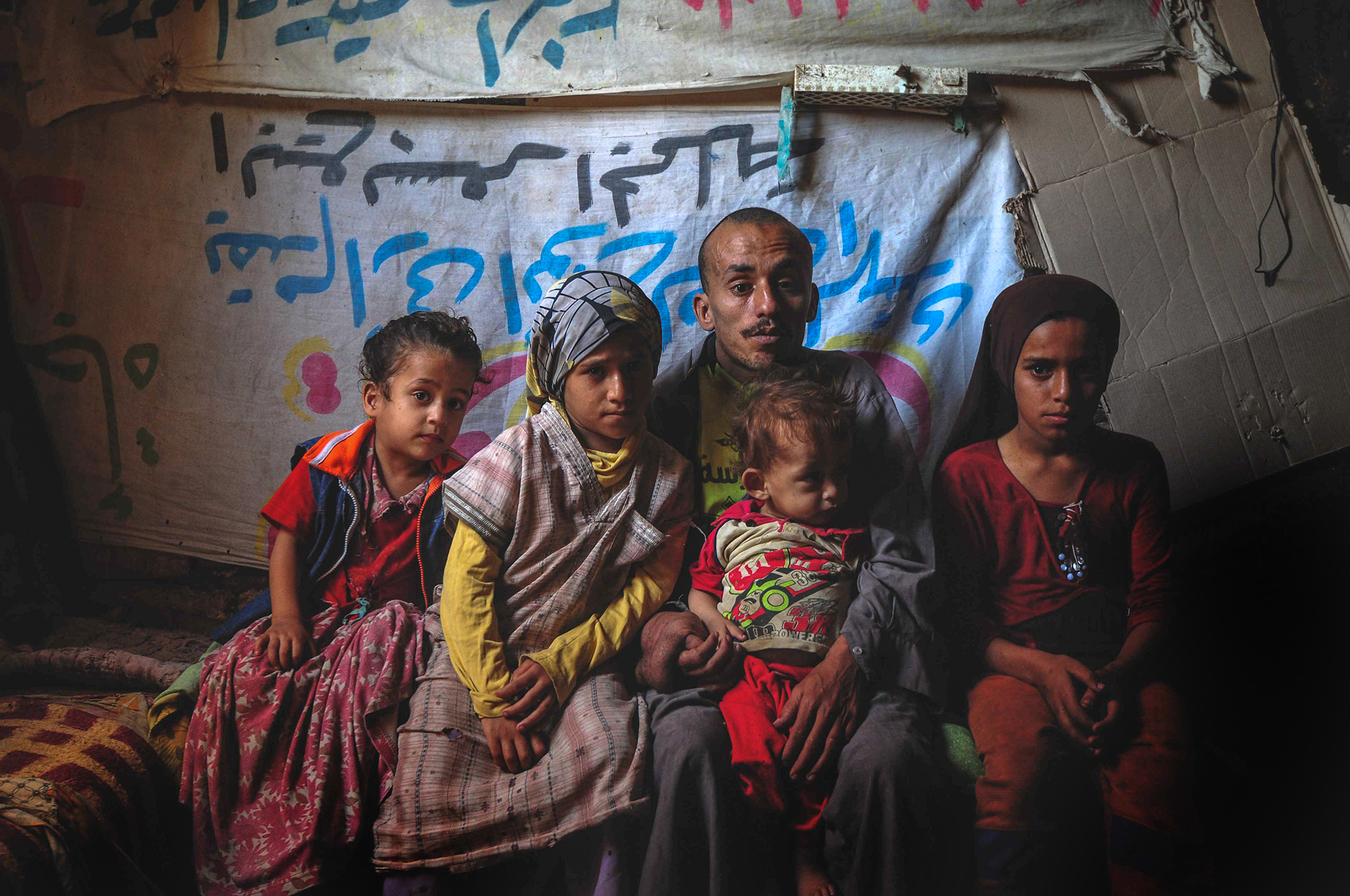 Most Palestinians came to Egypt in 1948, during the war with Israel (Photo by Yahia Diwar)