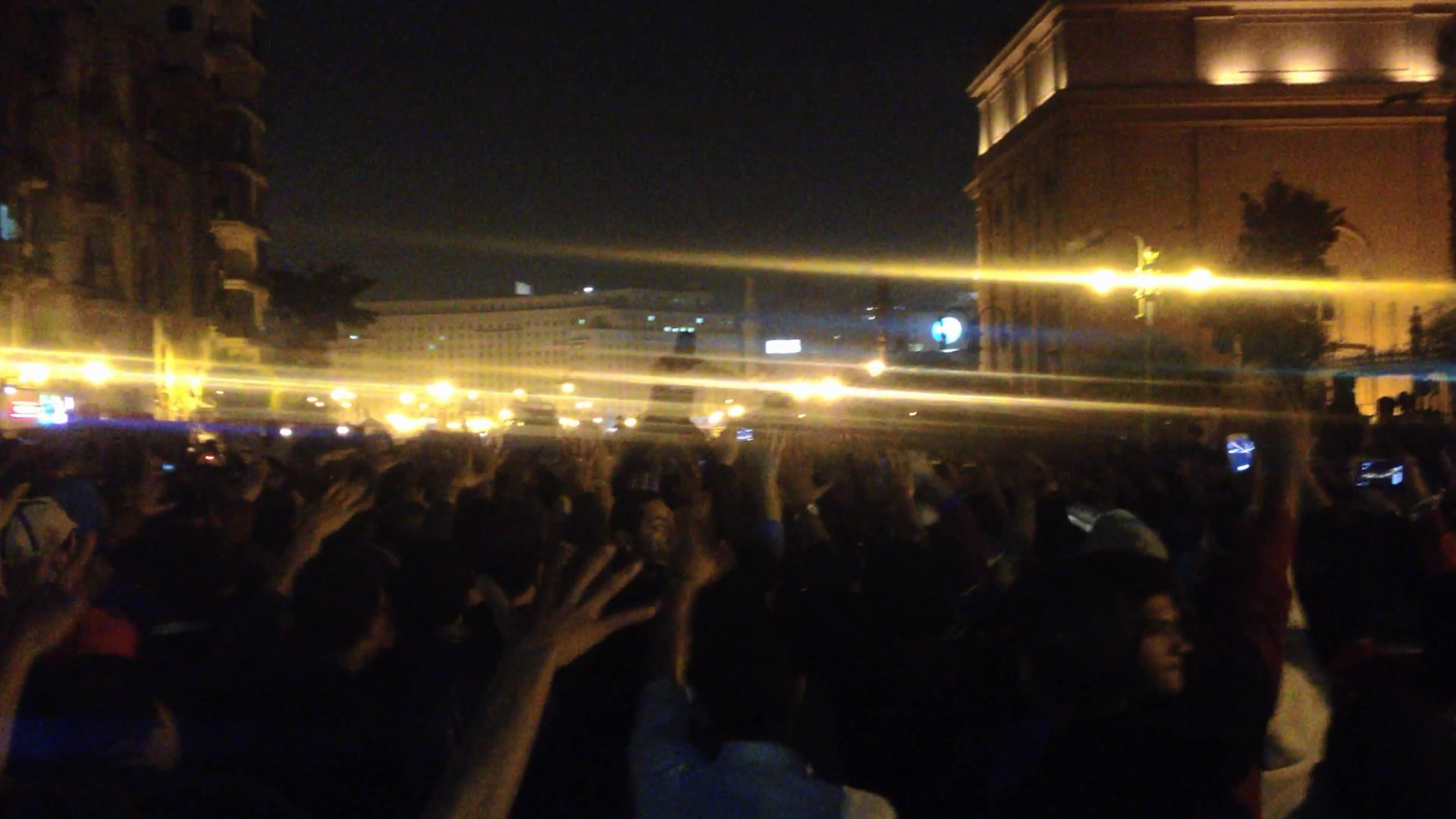 Thousands gathered in Tahrir Square to the Cairo Criminal Court's decision to drop charges against Mubarak.