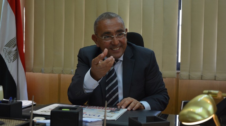 Deputy Chairman of Egyptian Arab Land Bank, and Member of Board of Federation of Egyptian Banks, Adnan El-Sharqawi Amany Kamal