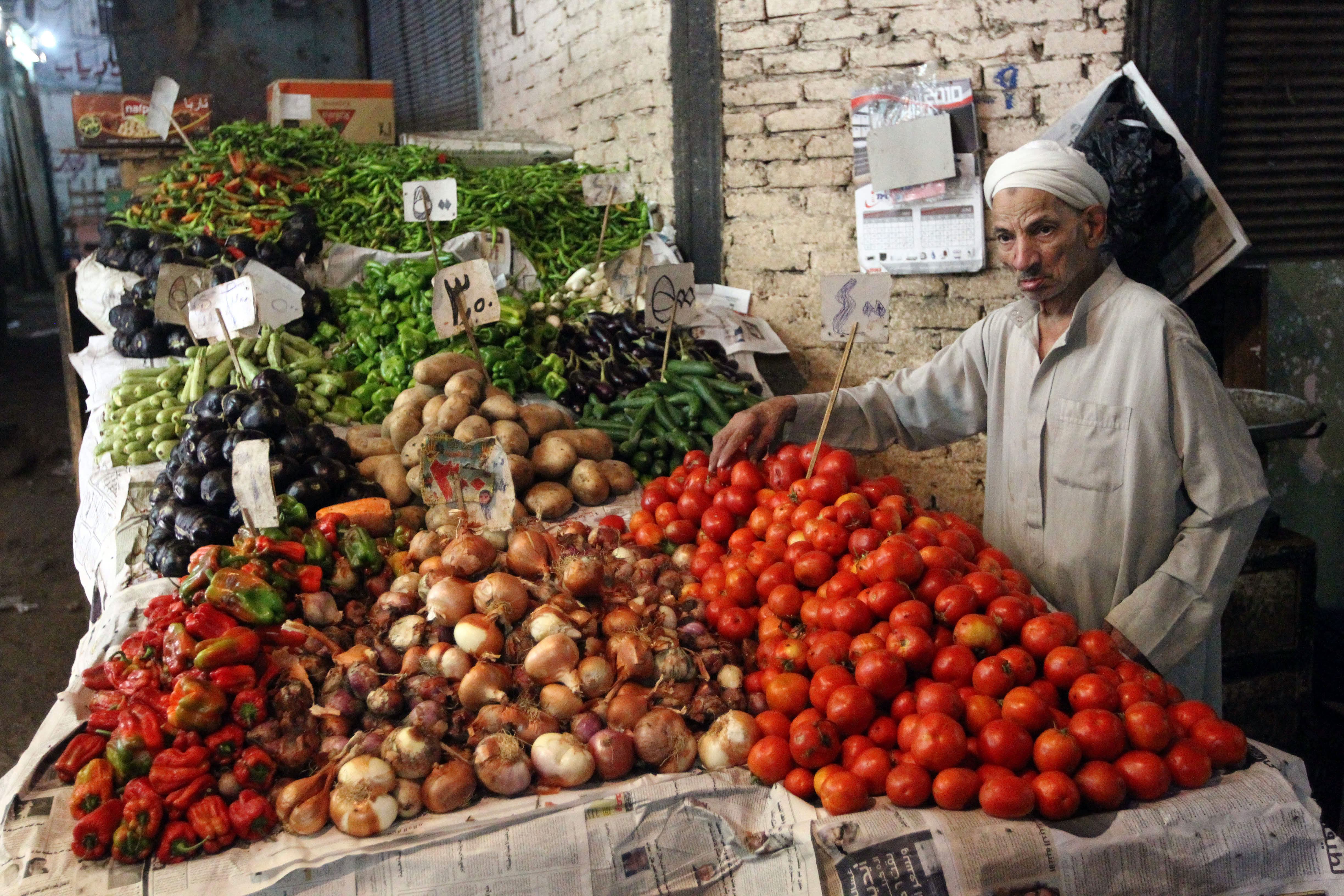 Inflation registers 9.8% in December/ AFP PHOTO/KHALED DESOUKI