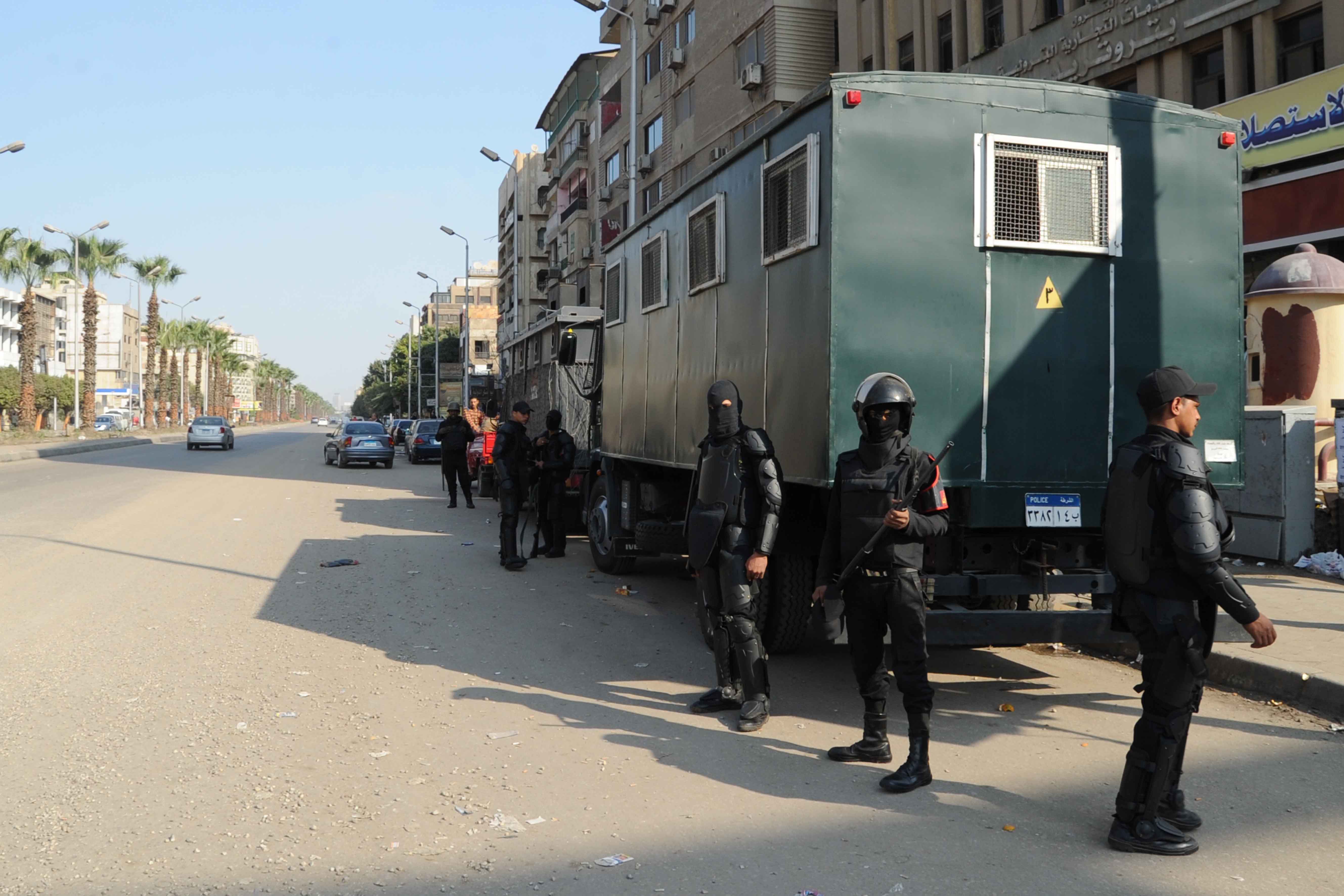 police forces were patrolling streets and squares across the country to “directly deal” with further events. (Photo by Ahmed Al-Malky)