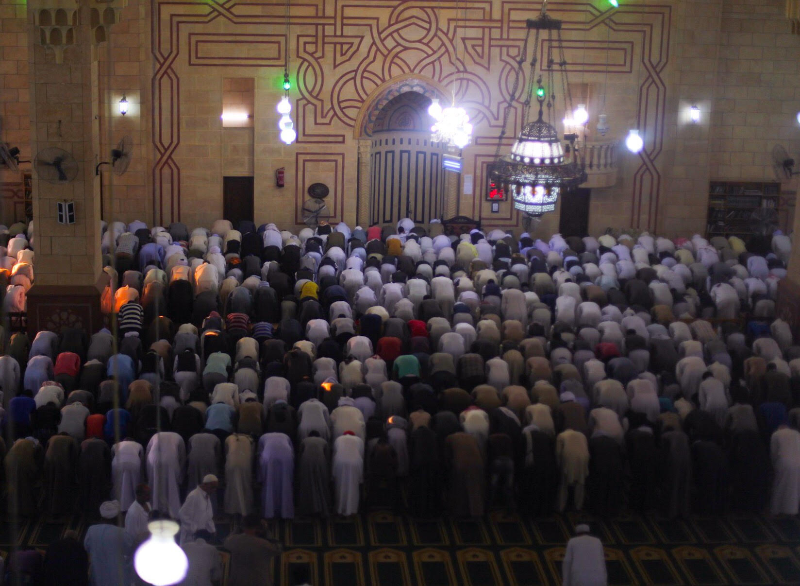 In Pictures Humaithara s Residents Gather For Eid Prayer At Abu Al Hassan El Shazly s Shrine 