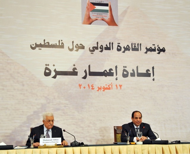 President Abdel Fattah Al-Sisi reiterated Egypt’s support for Palestine as he opened the conference, emphasising to Israel that it is “time to end the conflict”. (Photo by Ahmed Fouad)