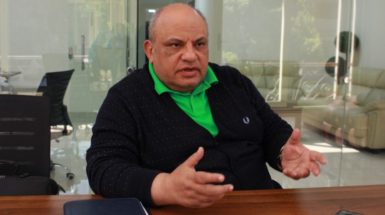 Assem Khalifa, the head of the Egyptian Squash Association