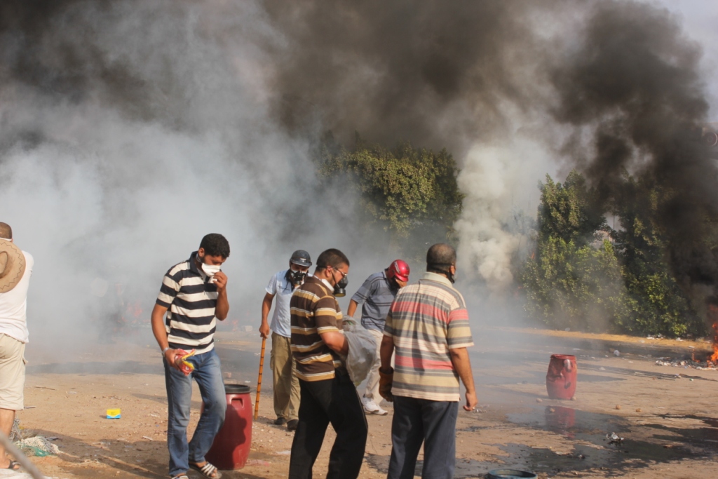 Rabaa sit in dispersal (Photo by Mohamed Gamil/DNE)