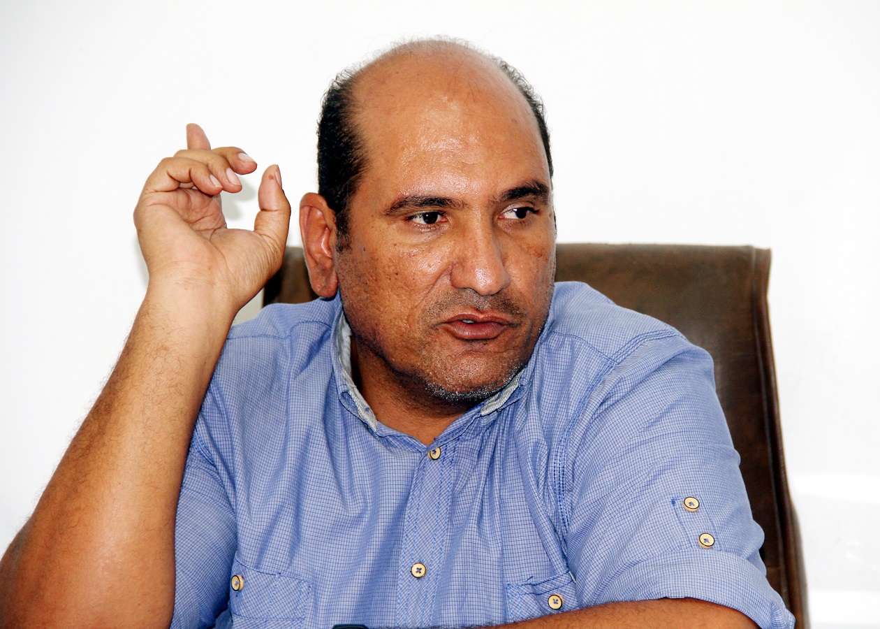 Director General of the Giza Plateau Ashraf Mohi (DNE Photo)