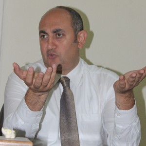 Leftist tendencies and a former presidential candidate, Khaled Ali (Photo by Mahmoud Fekry)