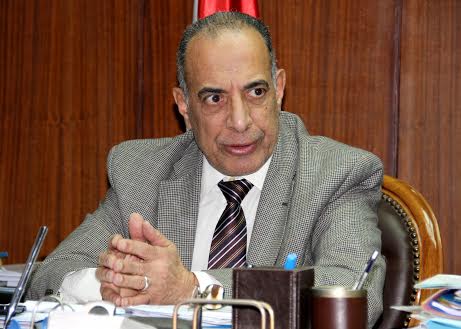 Justice Minister Mahfouz Saber. (Photo by Nagi Yossef)