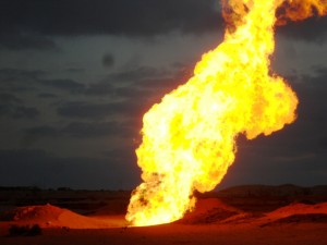 Armed militants in Sinai blew up a gas pipeline leading into Jordan on 7 July (Photo by Nasser al-Azazi)