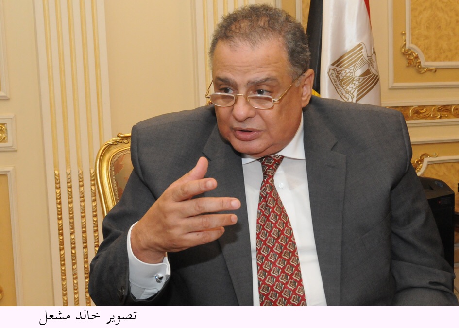 Transitional Justice Minister Ibrahim El-Heneidi (Photo by Hoda Badri)