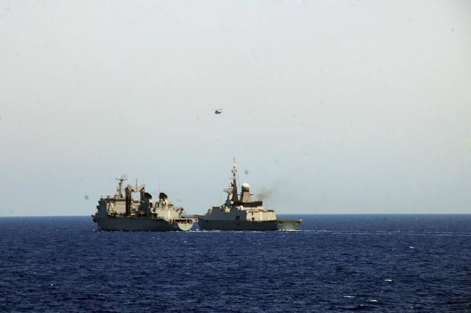 Egypt announced its participation in the Saudi led coalition against Houthis in Yemen with aerial and naval forces (Photo from Military spokesman official page)