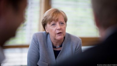 German Chancellor Angela Merkel