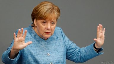 German Chancellor Angela Merkel