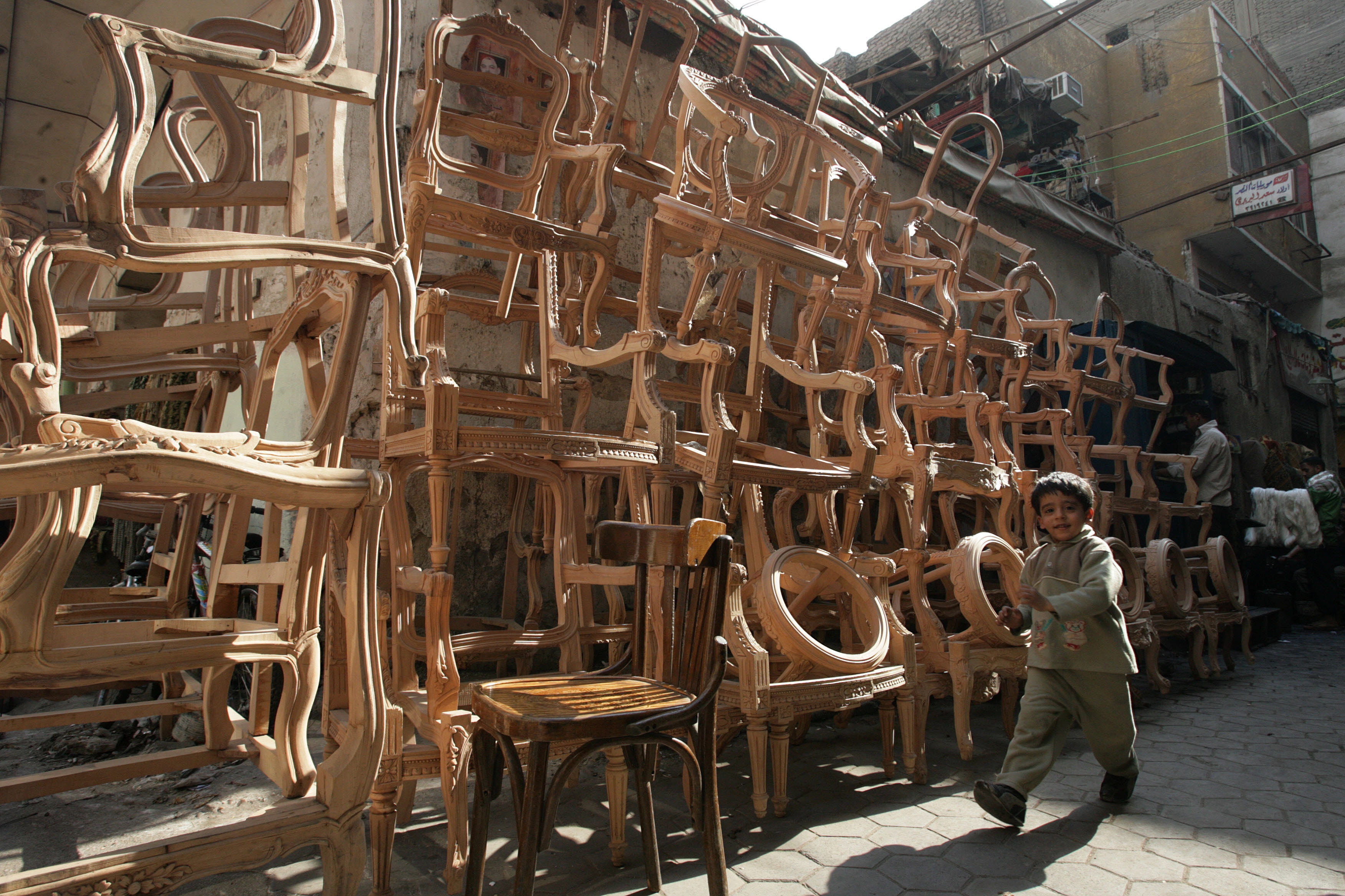 The value of Egyptian furniture exports reached EGP 1.1bn between January and May 2014, marking an increase of 36% compared to the same period last year. (AFP Photo)