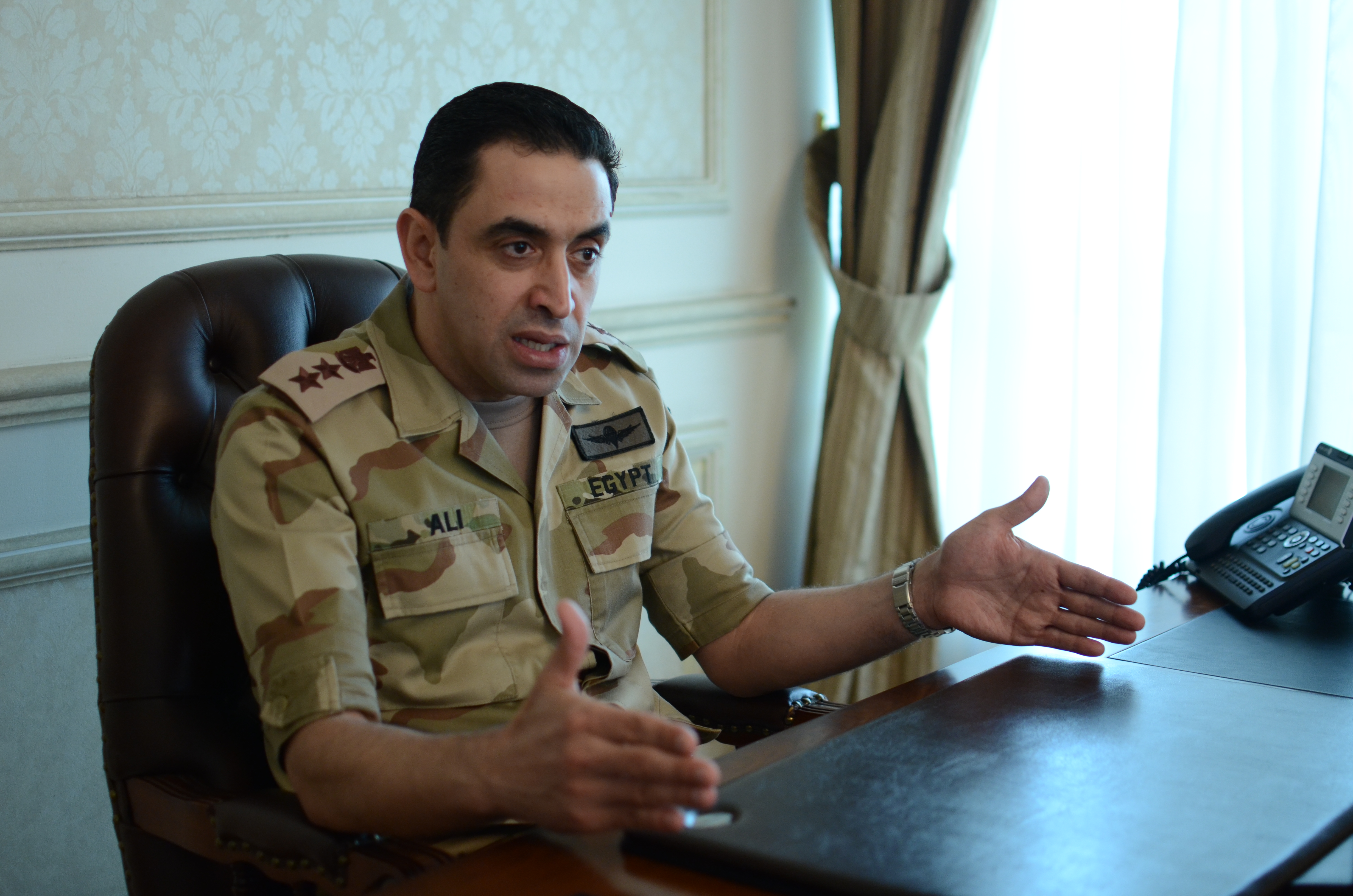 Armed Forces spokesman Colonel Ahmed Ali military spox ahmed ali 035