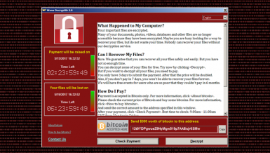 WannaCry ransomware