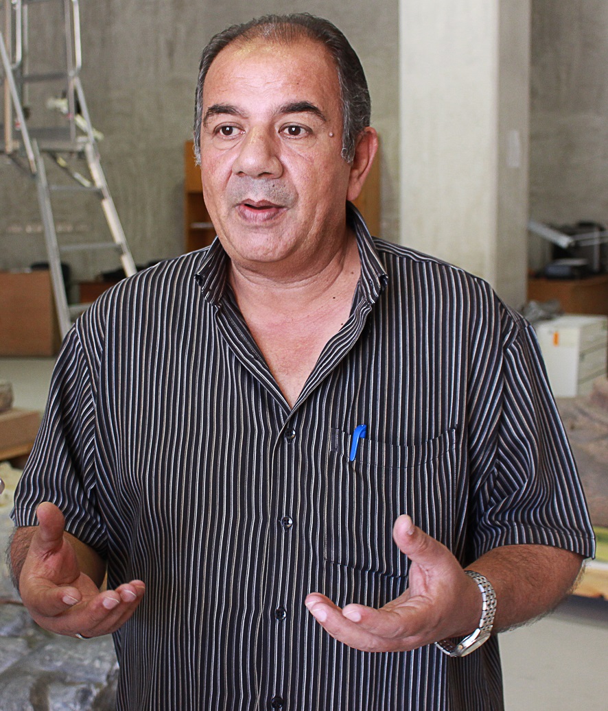 Osama Abou El-Khier - executive manager of the Grand Egyptian Museum Restoration Department (DNE Photo)