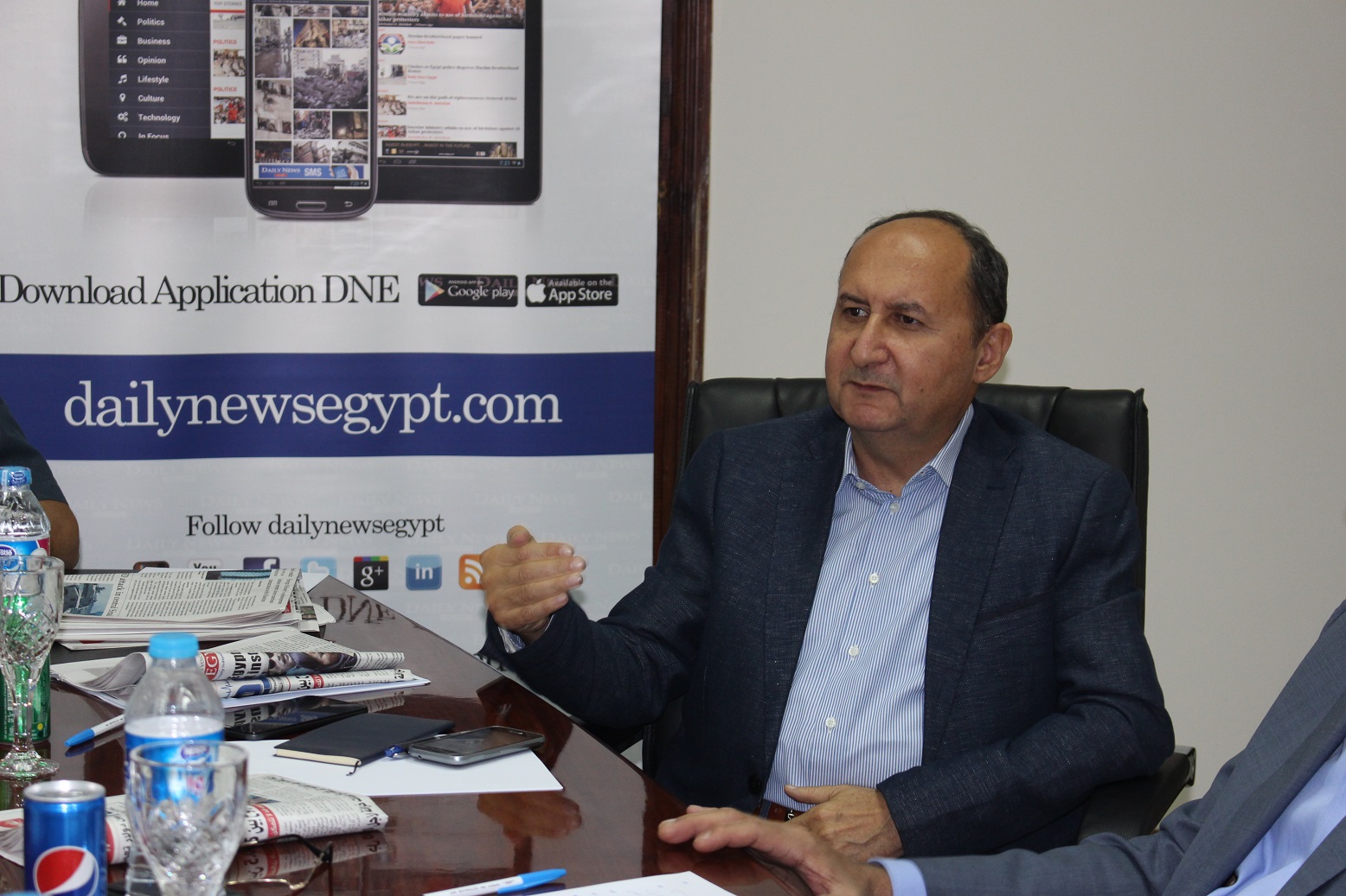 General Secretary of the Engineering Export Council of Egypt Amr Nassar (DNE Photo)