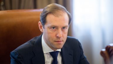 Russian Minister of Trade and Industry, Denis Manturov
