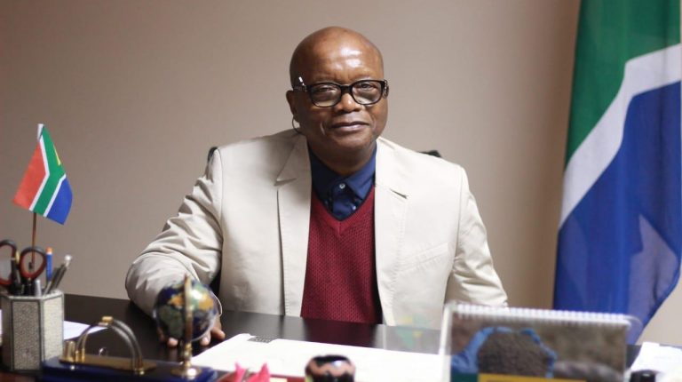 South Africa ambassador to Egypt Vusi Mavimbela
