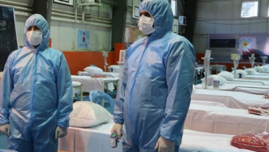 Healthcare workers wearing personal protective equimpment on the frontlines against coronavirus (COVID-19) Daily News Egypt