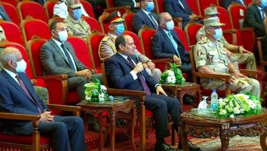 President Abdel Fattah Al-Sisi said his goal is to build a new Egypt that can provide a decent standard of living for Egyptians