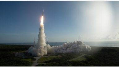 Launch Alliance Atlas V rocket with NASA's Mars rover Perseverance Joel Kowsky/NASA/Handout via Xinhua)