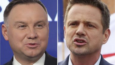presidential election runoff in Poland between incumbent President Andrzej Duda and opposition-backed Rafal Trzaskowski