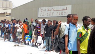 Ethiopian migrants and other African migrants in Yemen