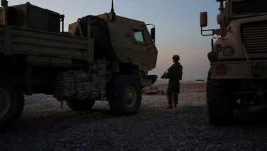 Roadside bomb hits U.S. troops' trucks in western Baghdad: Iraqi ministry official