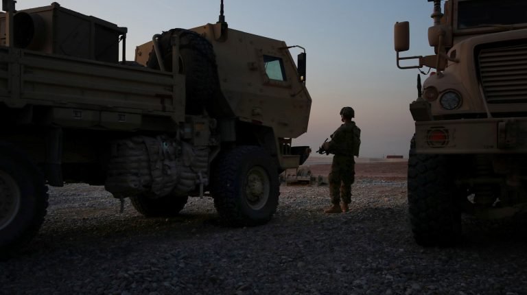 Roadside bomb hits U.S. troops' trucks in western Baghdad: Iraqi ministry official