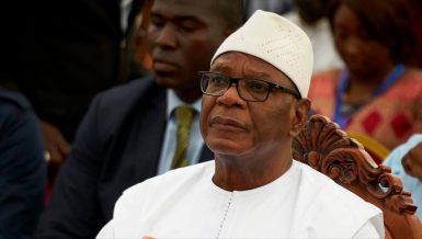 Ibrahim Boubacar Keita, the president of Mali ousted by a military coup. Daily News Egypt