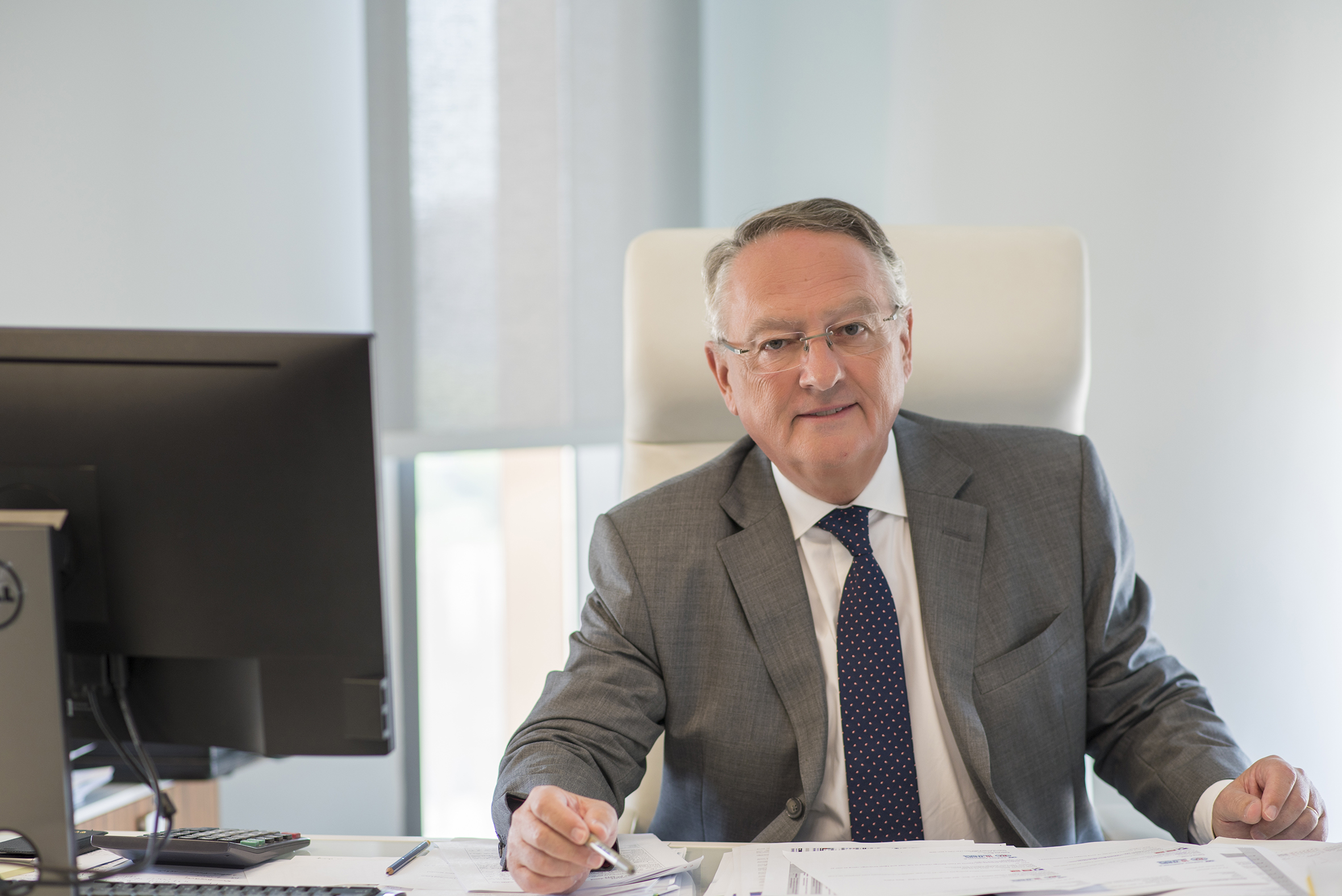 Pierre Finas, Managing Director of Crédit Agricole Egypt