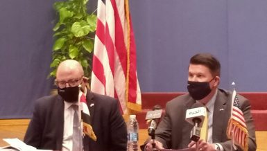 U.S. Undersecretary of State for Economic Growth, Energy, and the Environment Keith Krach visited Cairo from Wednesday, 21 October, to Friday, 23October